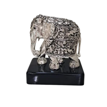 Antique Silver Elephant Showpiece
