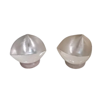 Contemporary Silver Orb Bowls